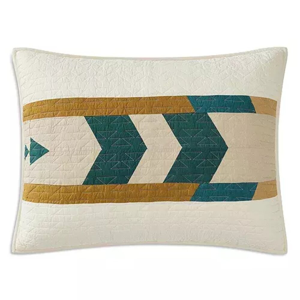 PENDLETON TRAIL STAR 3 Pc. Full/Queen COVERLET SET - Picture 3 of 5